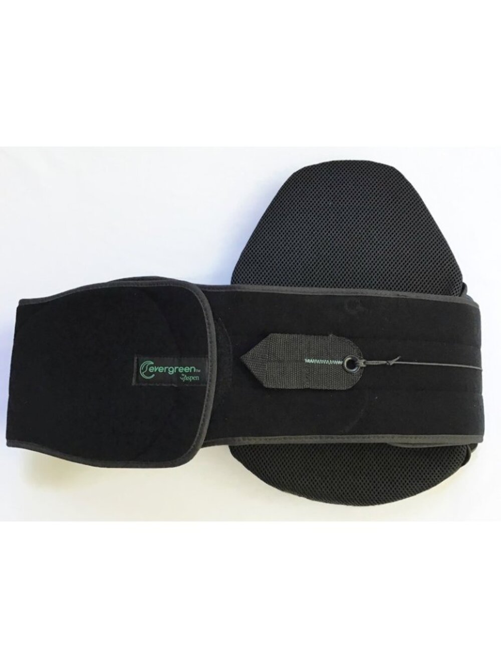 Aspen Evergreen Lumbar Support Back Brace Black Adjustable